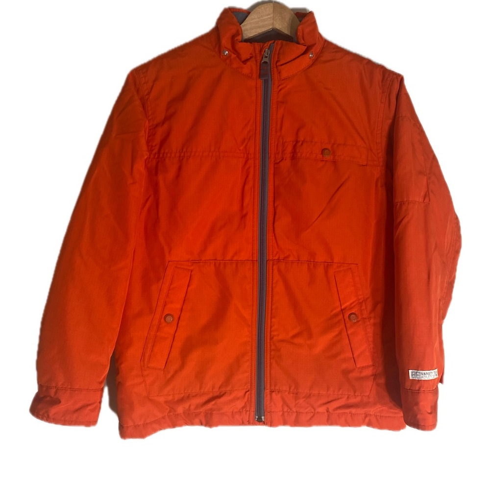 Gap Kids Climate Control Max Orange Jacket Fleece Lined Sz 10